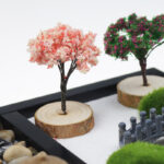 Buddha Stones Buddha Symbol Tree Landscape Meditation Calm Zen Garden Decoration Decorations BS 4