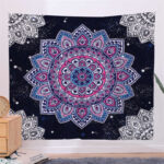 Bohemian Mandala Pattern Tapestry Wall Hanging Wall Art Focus Creativity Home Living Room Decor (Extra 30% Off | USE CODE: FS30) Tapestry BS 7