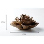 Buddha Stones Tibetan Backflow Lotus Meditation Incense Burner Incense Burner BS 5