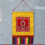 Vajra Auspicious Symbols Spiritual Power Wall Art (Extra 30% Off | USE CODE: FS30) Wall Art BS The Chintamani Jewel Red