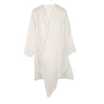 Buddha Stones Simple White Beige Pattern Meditation Spiritual Zen Practice Yoga Clothing Women's Clothes Clothes BS 8