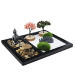 Buddha Stones Buddha Symbol Tree Landscape Meditation Calm Zen Garden Decoration Decorations BS 1
