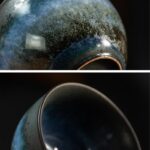 Buddha Stones Ceramic Teacup Lovely Cat Black Tea Cups 140ml Cup BS 14