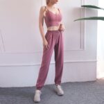 Buddha Stones High Waist Fitness Yoga Sports Jogger Track Pants With Pockets Sweatpants Track Pants BS 26