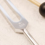 Buddha Stones Tuning Fork 528HZ Aluminum Alloy for Chakra and Sound Therapy Ornament Decoration With a Mallet Decorations buddhastoneshop 4