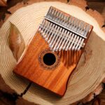 Buddha Stones Kalimba 17 Keys Thumb Piano Mahogany Wood Acacia Walnut Portable Finger Piano 5