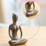 Buddha Stones Abstract Yoga Meditation Exercise Ceramics Spiritual Figurine Sculpture Decoration Decorations BS 17