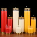 Buddha Stones Meditation Prayer Altar Candle Buddhist Temple Rituals Use Items Prayer Altar Candles BS 1