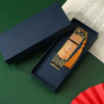 Buddha Stones A Panorama of Rivers and Mountains Metal Hollow Bookmarks Tassel With Gift Box (Extra 30% Off | USE CODE: FS30) Bookmarks BS 10