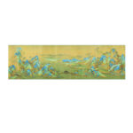 Buddha Stones A Panorama of Rivers and Mountains 100% Mulberry Silk Scarf Premium Grade 6A Silk Shawl Silk Scarf BS 16
