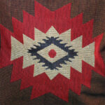 Buddha Stones Tibetan Geometric Hand-Dyed Craftsman Blanket Blanket BS 7