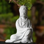 Buddha Stones Avalokitesvara Statue Blessing Home Decoration Decorations BS 12