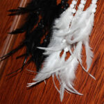 Buddha Stones Yin Yang  Dream Catcher Circular Net with Feathers Balance Decoration Decorations BS 12