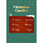 Buddha Stones Christmas Tree Scented Soy Wax Candle Gift For Family Friends Candles BS 37