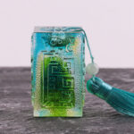 Buddha Stones Feng Shui Handmade Liuli Crystal Art Piece Home Office Decoration Decorations BS 11