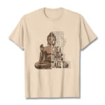 Buddha Stones NEVER GIVE UP GREAT THINGS TAKE TIME Tee T-shirt T-Shirts BS Bisque NEVER GIVE UP GREAT THINGS TAKE TIME 2XL