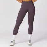Buddha Stones Women Short Sleeve T-Shirt Top High Waist Leggings Pants For Sports Yoga 2-Piece Outfit BS 129