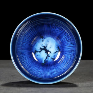 Buddha Stones Chinese Jianzhan Glaze Kiln Change Ceramic Teacup Tenmoku Kung Fu Tea Cup Jian Zhan Tea Cup BS main
