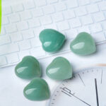 Buddha Stones Natural Amethyst Tiger's Eye Stone Love Decoration Decoration BS Green Aventurine*5pcs