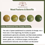 Buddha Stones Green Sandalwood Ebony Wood Gourd Seven Layer Pagoda Positive Phone Hanging Decoration Phone Hanging Decoration BS 17