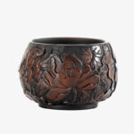 Buddha Stones Lotus Leaf Flower Landscape Dragon Bamboo Ceramic Teacup Kung Fu Tea Cup Bowl Cup BS 6
