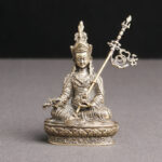 Buddha Stones Padmasambhava Buddha Figure Serenity Copper Statue Decoration Temple Ornament Decorations BS 5