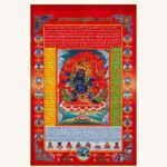 Buddha Stones Tibetan 10 Colors Windhorse Buddha Healing Auspicious Outdoor Mulberry Silk Prayer Flag TIBETAN PRAYER FLAGS buddhastoneshop 5