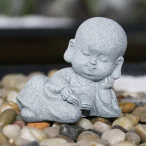 Buddha Stones Meditation Prayer Monk Buddha Statue Serenity Home Decoration Decorations BS main