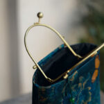Buddha Stones Leaves Butterfly Metal Chain Crossbody Bag Shoulder Bag Handbag Handbags BS 4