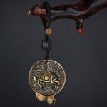 Buddha Stones Four Symbols Azure Dragon White Tiger Vermilion Bird Black Tortoise Key Chain Key Chain BS Black Tortoise