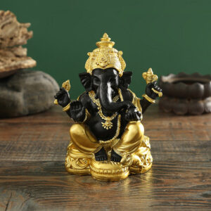 Buddha Stones Tibetan Ganpati FengShui Decoration Decoration BS Ganpati