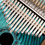 Buddha Stones Kalimba 17 Keys Thumb Piano Mahogany Wood Acacia Walnut Portable Finger Piano 8