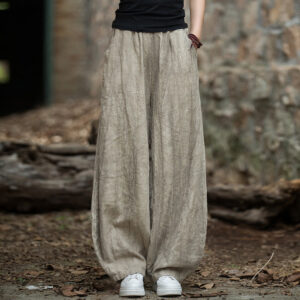 Buddha Stones Retro Tie Dye Harem Pants Casual Women's Yoga Pants With Pockets