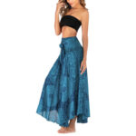 Buddha Stones Two Style Wear Boho Compass Rose Flower Skirt Dress - image 17