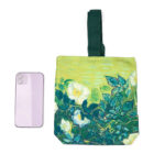 Buddha Stones Roses Canvas Handbag Handbags BS 4