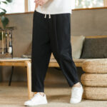 Buddha Stones Summer Men's Cotton Pants With Pockets - image 10
