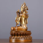 Buddha Stones Bodhisattva Green Tara Figurine Protection Brass Copper Statue Home Offering Decoration Decorations BS 3