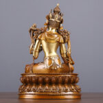 Buddha Stones Bodhisattva Green Tara Figurine Protection Brass Copper Statue Home Offering Decoration Decorations BS 2