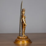 Buddha Stones Kwan Yin Avalokitesvara Aura Harmony Brass Copper Statue Home Desk Decoration Decorations BS 3