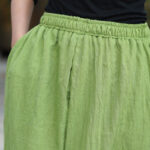 Buddha Stones Casual Summer Women's Cotton Pants With Pockets Women's Pants BS 5