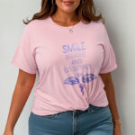 Buddha Stones SMILE BREATHE AND GO SLOWLY Eye Tee T-shirt T-Shirts BS 17