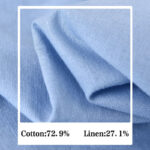 Buddha Stones Men's Long Sleeve Stand Collar With Pocket Pure Color Casual Cotton Linen Shirt - image 15