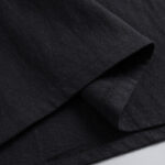 Buddha Stones Cross-Collars Cropped Bloomers Cotton Tang Suit Hanfu Top Pants Clothing Men's Set Men's Meditation Cloth BS 14