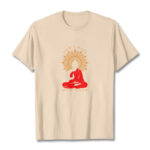 Buddha Stones DON'T HATE MEDITATE Cotton Tee T-shirt T-Shirts BS Bisque 2XL