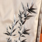 Buddha Stones Polyester Shawl Yulan Butterfly Bamboo Magpie Suzhou Embroidery Winter Cozy Travel Scarf Wrap Shawl BS 2