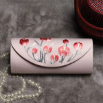 Buddha Stones Peony Tulip Su Embroidery Wedding Shopping Purse Handbag Crossbody Bag Wallet&Handbags BS Pink (Tulip)24*5.5*11cm