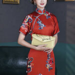 Buddha Stones Magnolia Su Embroidery Wedding Shopping Purse Handbag Crossbody Bag Wallet&Handbags BS 3