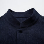 Buddha Stones Fall Solid Long Sleeve Button Shirt Cotton Linen Men Clothing Men's Shirts BS 8