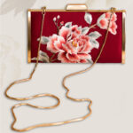 Buddha Stones Carnation Peony Begonia Su Embroidery Wedding Shopping Purse Handbag Crossbody Bag Wallet&Handbags BS 6