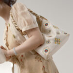 Buddha Stones Satin Su Embroidery Journey Shopping Shoulder Bag Handbag Crossbody Bag Shoulder Bag BS 24